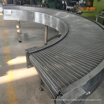 Multi-type Curved Conveyor Mesh Belt